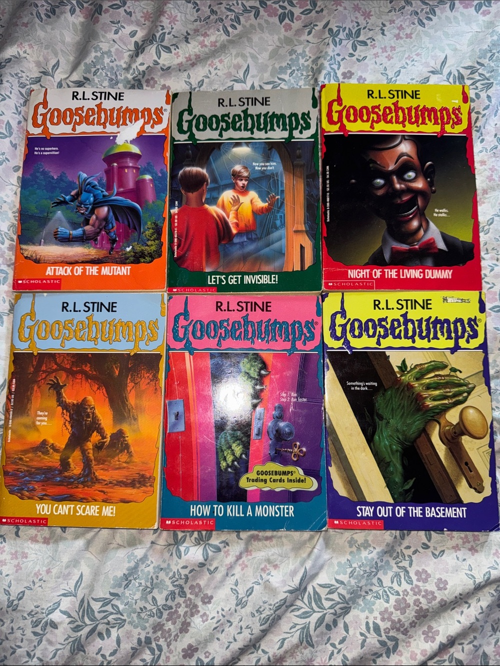 Vintage Goosebumps Book Set